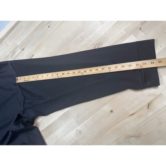 Vintage Nike Air Jordan Track Jacket Mens 2XL Black Full Zip Mock Neck Pocket - Picture 6 of 10